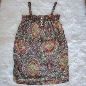 Alice & Trixie‎ Women's Size Small  Dress 100% Silk Paisley Print